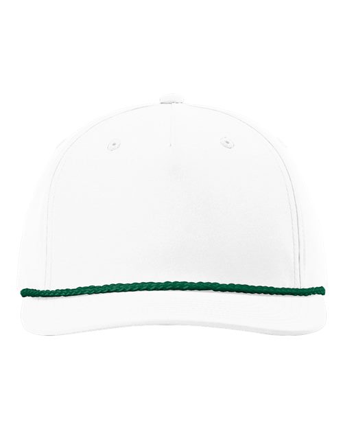 Richardson Five-Panel Classic Rope Cap - 258 - EMBROIDERED