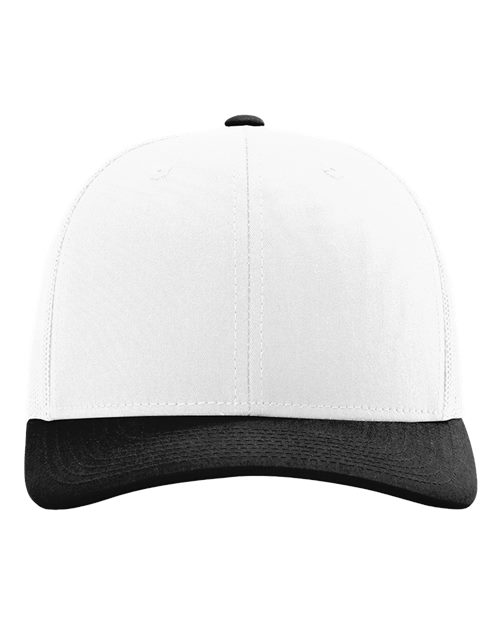 Richardson Snapback Trucker Cap - 112 - EMBROIDERED