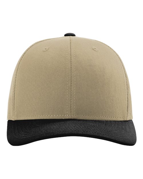 Richardson Snapback Trucker Cap - 112 - EMBROIDERED