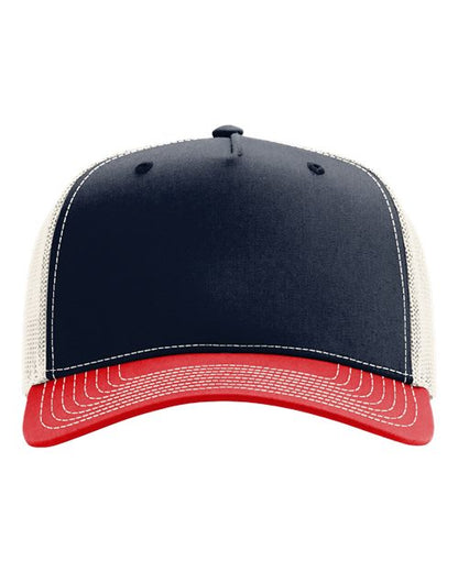 Richardson Five-Panel Champ Trucker Cap - 112FPC - EMBROIDERED