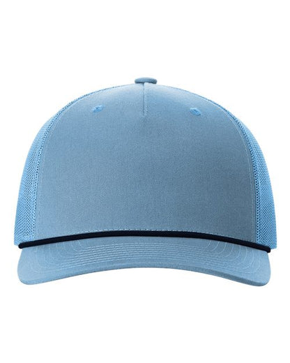 Richardson Five-Panel Trucker Rope Cap - 112FPR - EMBROIDERED