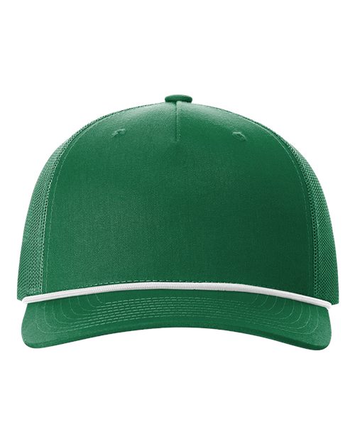 Richardson Five-Panel Trucker Rope Cap - 112FPR - EMBROIDERED
