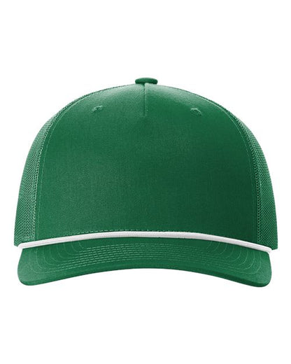 Richardson Five-Panel Trucker Rope Cap - 112FPR - EMBROIDERED