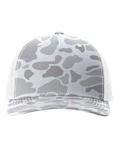 Richardson Printed Five-Panel Trucker Cap - 112PFP - EMBROIDERED
