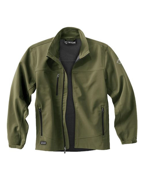 DRI DUCK Men's Tall Motion Soft Shell Jacket - 5350T - EMBROIDERED