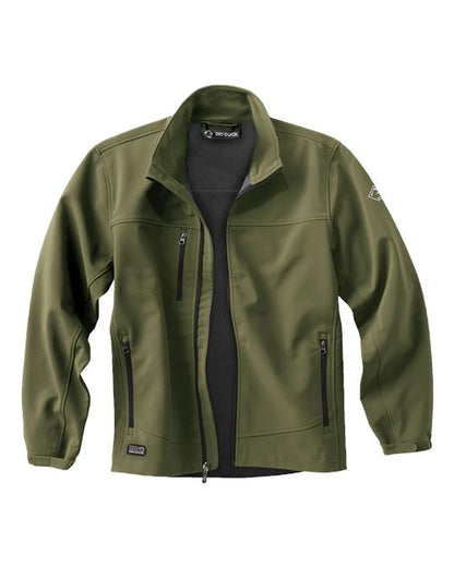 DRI DUCK Men's Tall Motion Soft Shell Jacket - 5350T - EMBROIDERED