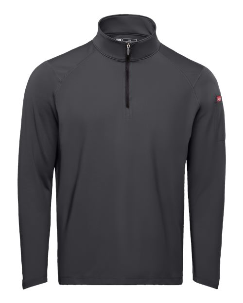 Red Kap Men's Performance Cadet Collar Quarter-Zip Pullover - QZM2 - EMBROIDERED