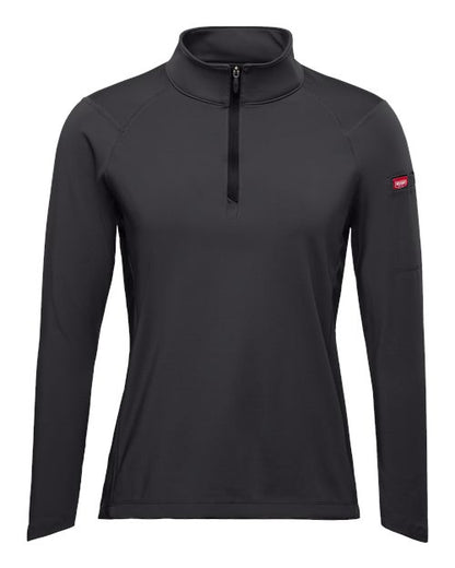 Red Kap Women's Performance Cadet Collar Quarter-Zip Pullover - QZW1 - EMBROIDERED