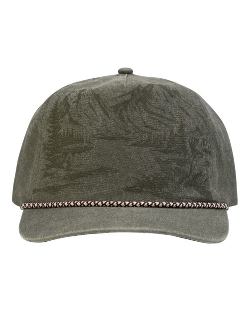DRI DUCK Buck Nature Scene Cap - 3283 - EMBROIDERED