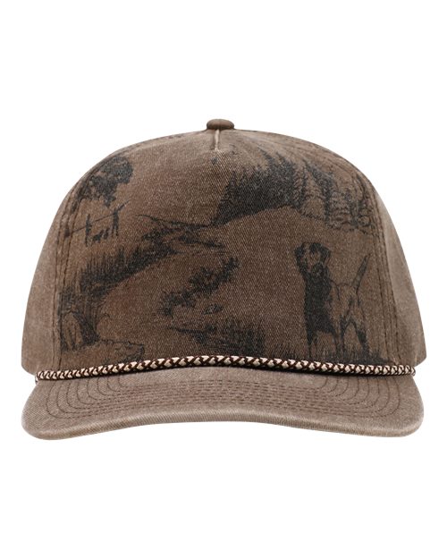 DRI DUCK Lab Nature Scene Cap - 3336 - EMBROIDERED