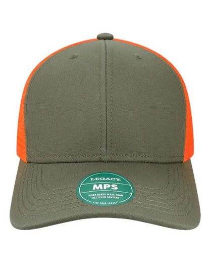 LEGACY Mid-Pro Snapback Trucker Cap - MPS - EMBROIDERED