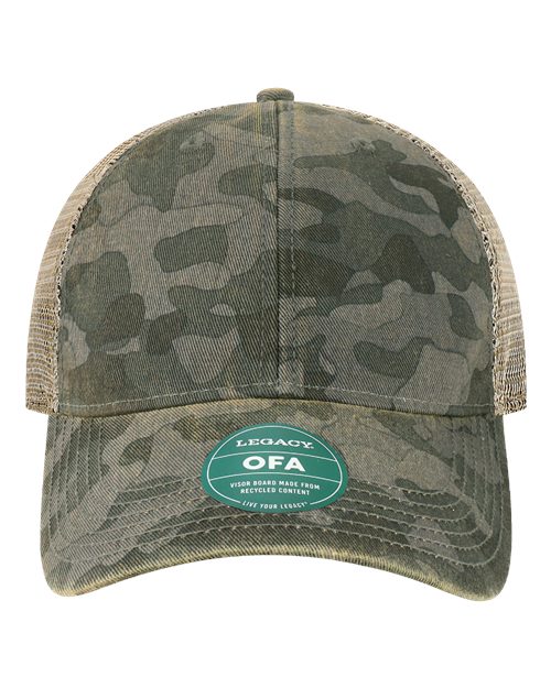 LEGACY Old Favorite Trucker Cap - OFA - EMBROIDERED