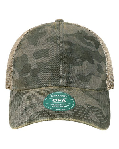 LEGACY Old Favorite Trucker Cap - OFA - EMBROIDERED