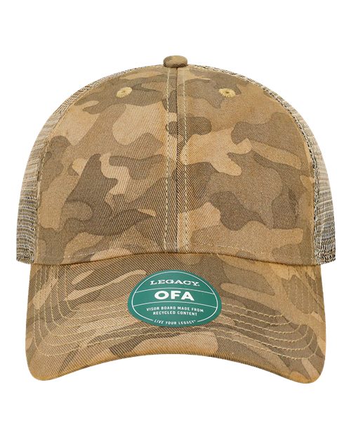 LEGACY Old Favorite Trucker Cap - OFA - EMBROIDERED