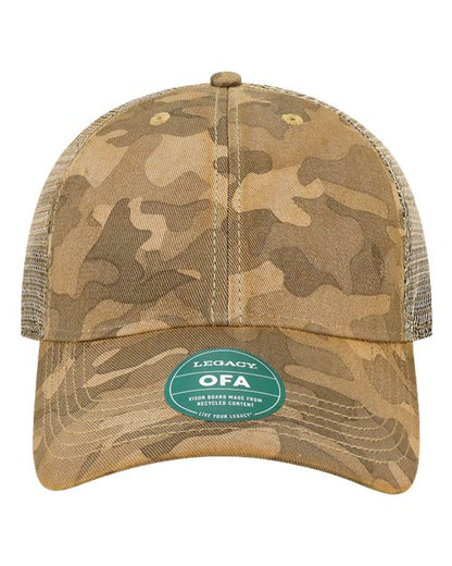 LEGACY Old Favorite Trucker Cap - OFA - EMBROIDERED