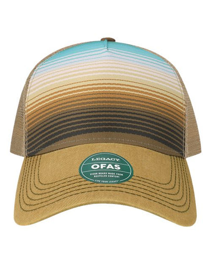 LEGACY Old Favorite Five-Panel Trucker Cap - OFAFP - EMBROIDERED