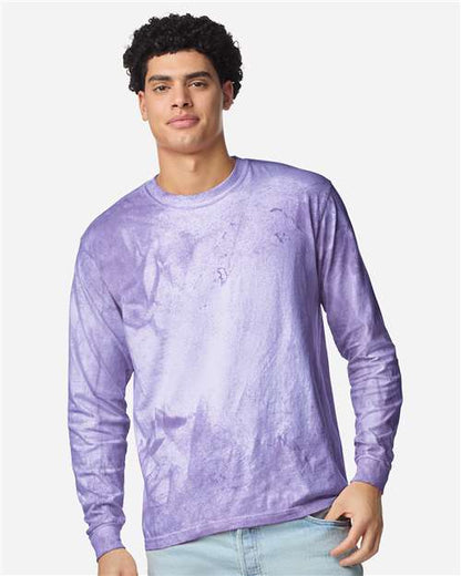 Comfort Colors Unisex Colorblast™ Long Sleeve T-Shirt - 6045 - EMBROIDERED