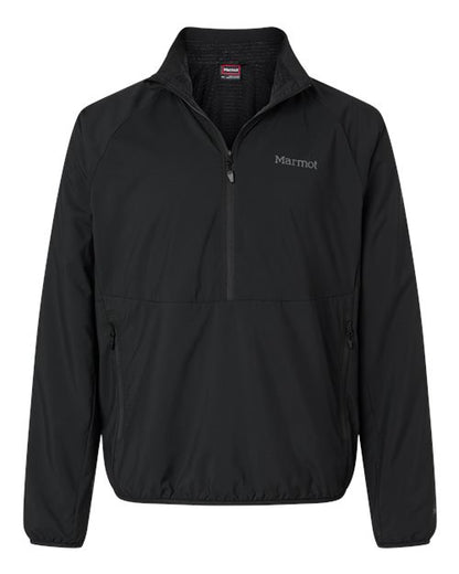 Marmot Men's Aerothermal Soft Shell Quarter-Zip Pullover - M16218 - EMBROIDERED