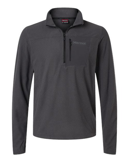 Marmot Men's Air Fleece Quarter-Zip Pullover - M16726 - EMBROIDERED
