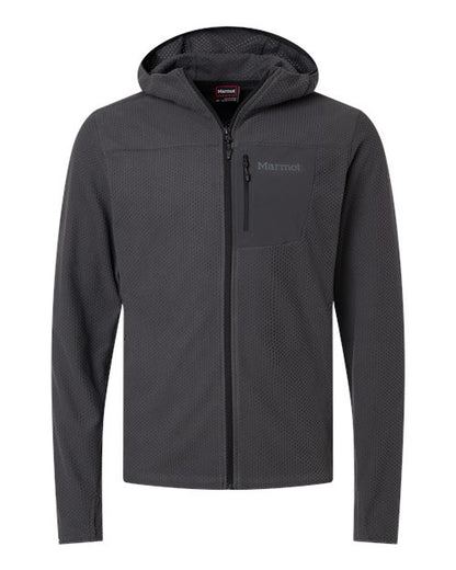 Marmot Men's Air Fleece Hooded Jacket - M16727 - EMBROIDERED