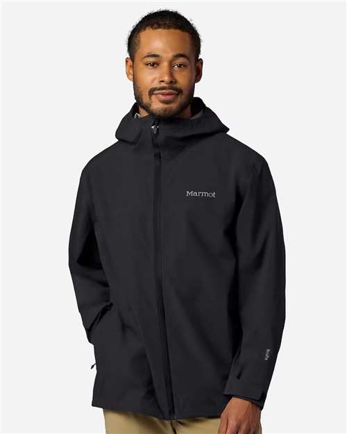 Marmot Men's PreCip Evo Flex Hooded Jacket - M16738 - EMBROIDERED