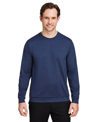 Puma Golf Men's Cloudspun Crewneck Sweatshirt - 535500 - EMBROIDERED