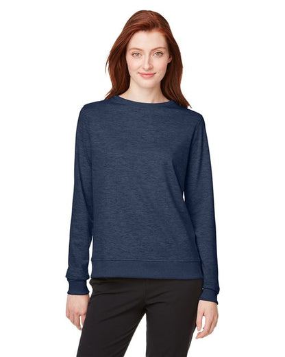 Puma Golf Women's Cloudspun Crewneck Sweatshirt - 599267 - EMBROIDERED
