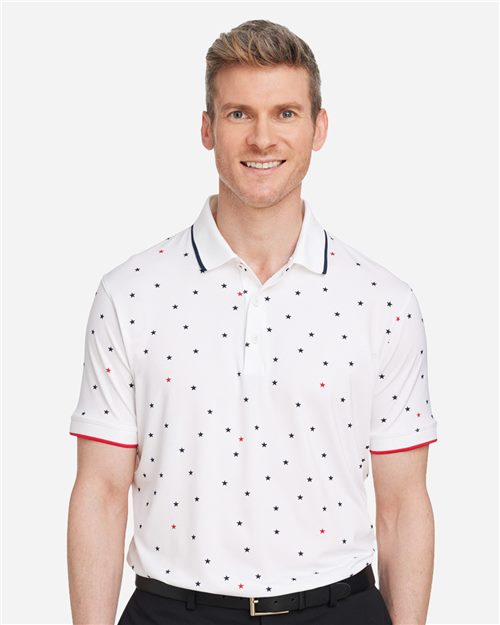 Puma Golf Men's Volition Skylight Patriotic Polo - 537477 - EMBROIDERED