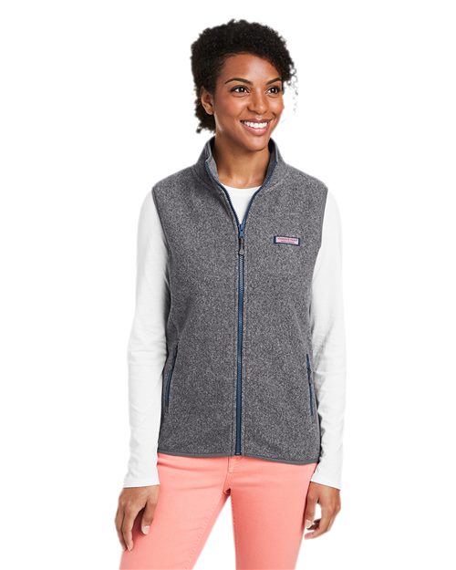 vineyard vines. Women's Harbor Fleece Vest. O001412