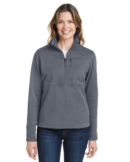 Marmot Women's Dropline Half-Zip Jacket - M13224 - EMBROIDERED