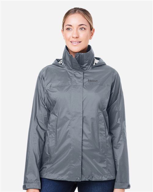 Marmot Women's PreCip(R) Eco Packable Rain Jacket - M15866 - EMBROIDERED