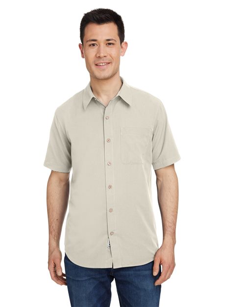 Marmot Men's AirExchange Short Sleeve Woven Shirt - M14116 - EMBROIDERED