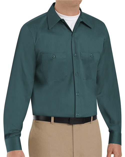 Red Kap Men's Cotton Uniform Shirt - SC30 - EMBROIDERED