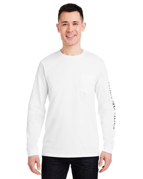 vineyard vines. Unisex Long Sleeve Pocket T-Shirt. V021214