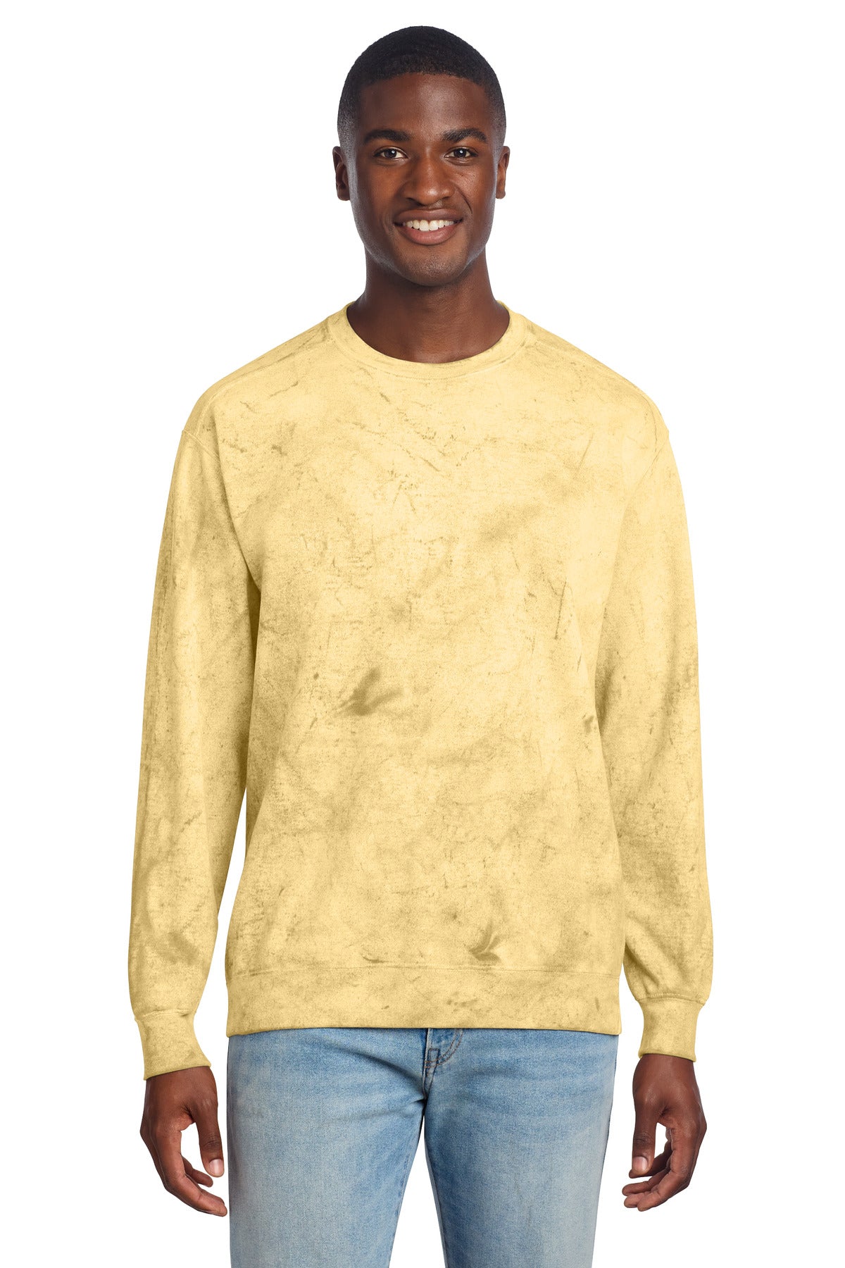 Comfort Colors Color Blast Crewneck Sweatshirt 1545 - EMBROIDERED