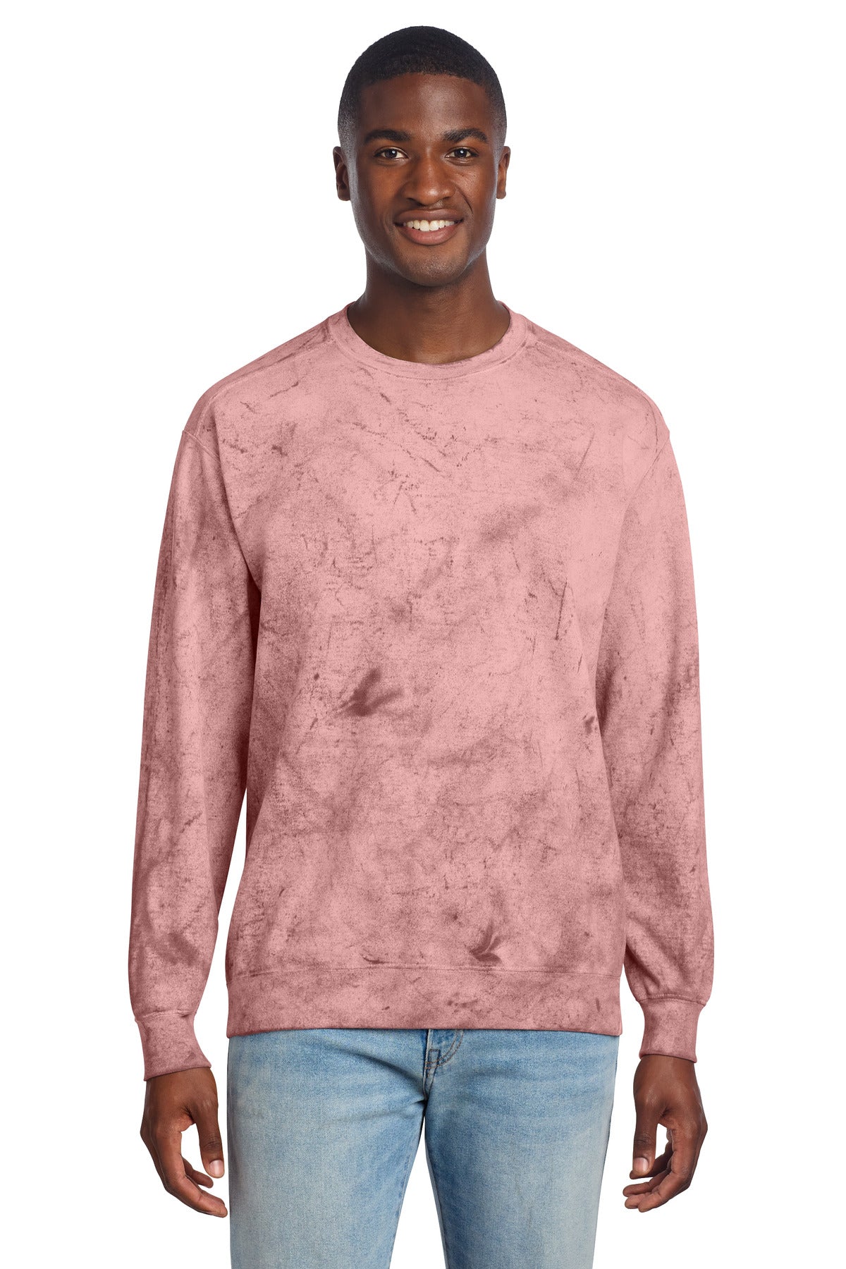 Comfort Colors Color Blast Crewneck Sweatshirt 1545 - EMBROIDERED