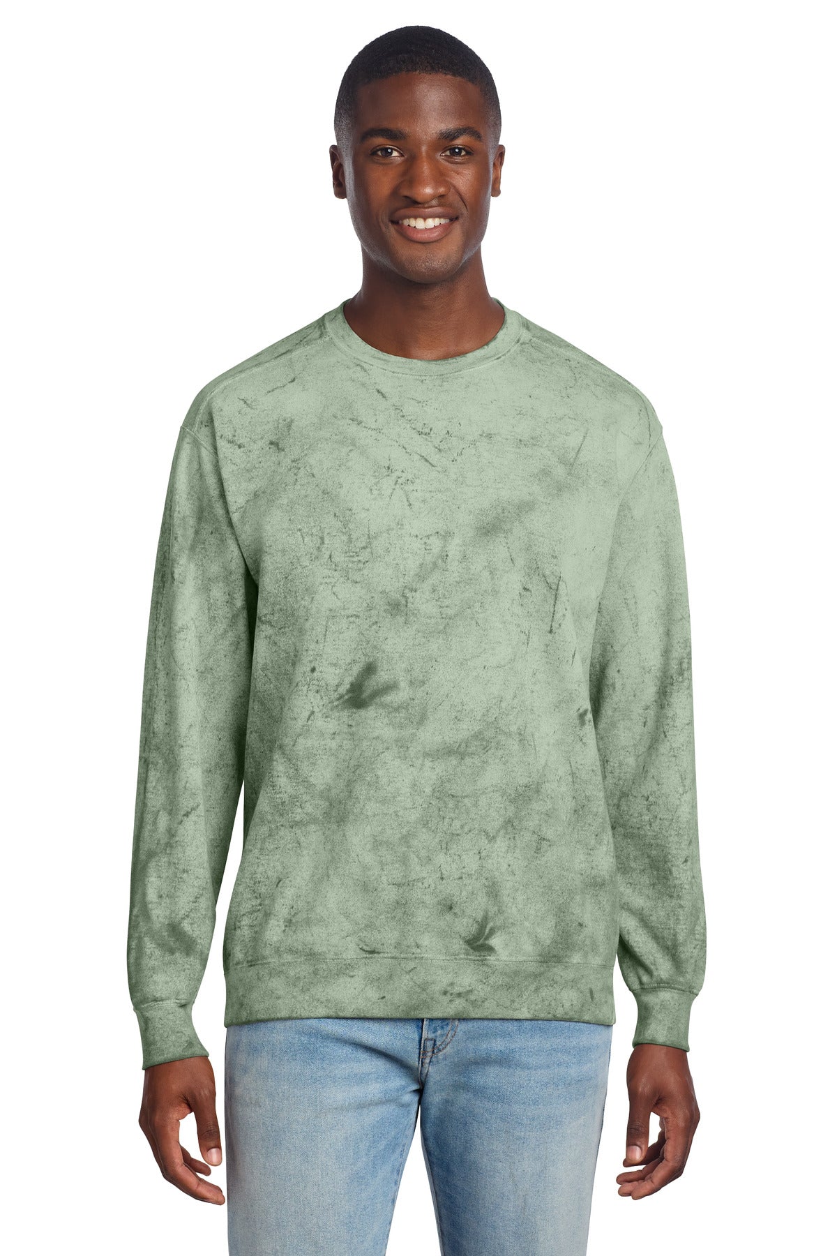 Comfort Colors Color Blast Crewneck Sweatshirt 1545 - EMBROIDERED