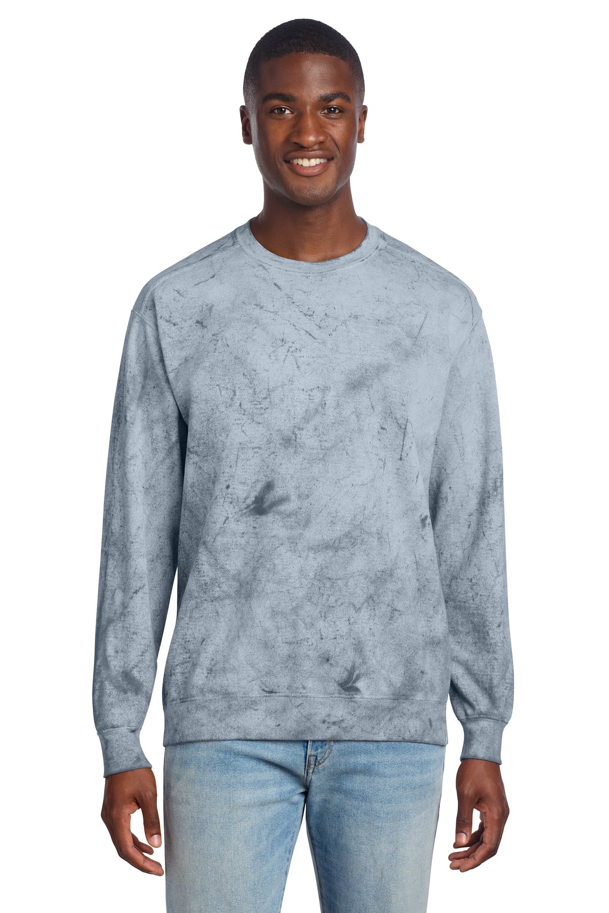 Comfort Colors Color Blast Crewneck Sweatshirt 1545 - EMBROIDERED