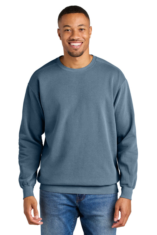 COMFORT COLORS  Ring Spun Crewneck Sweatshirt. 1566 - EMBROIDERED