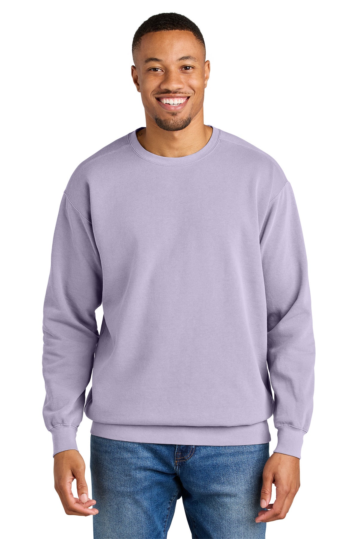 COMFORT COLORS Ring Spun Crewneck Sweatshirt. 1566 - EMBROIDERED