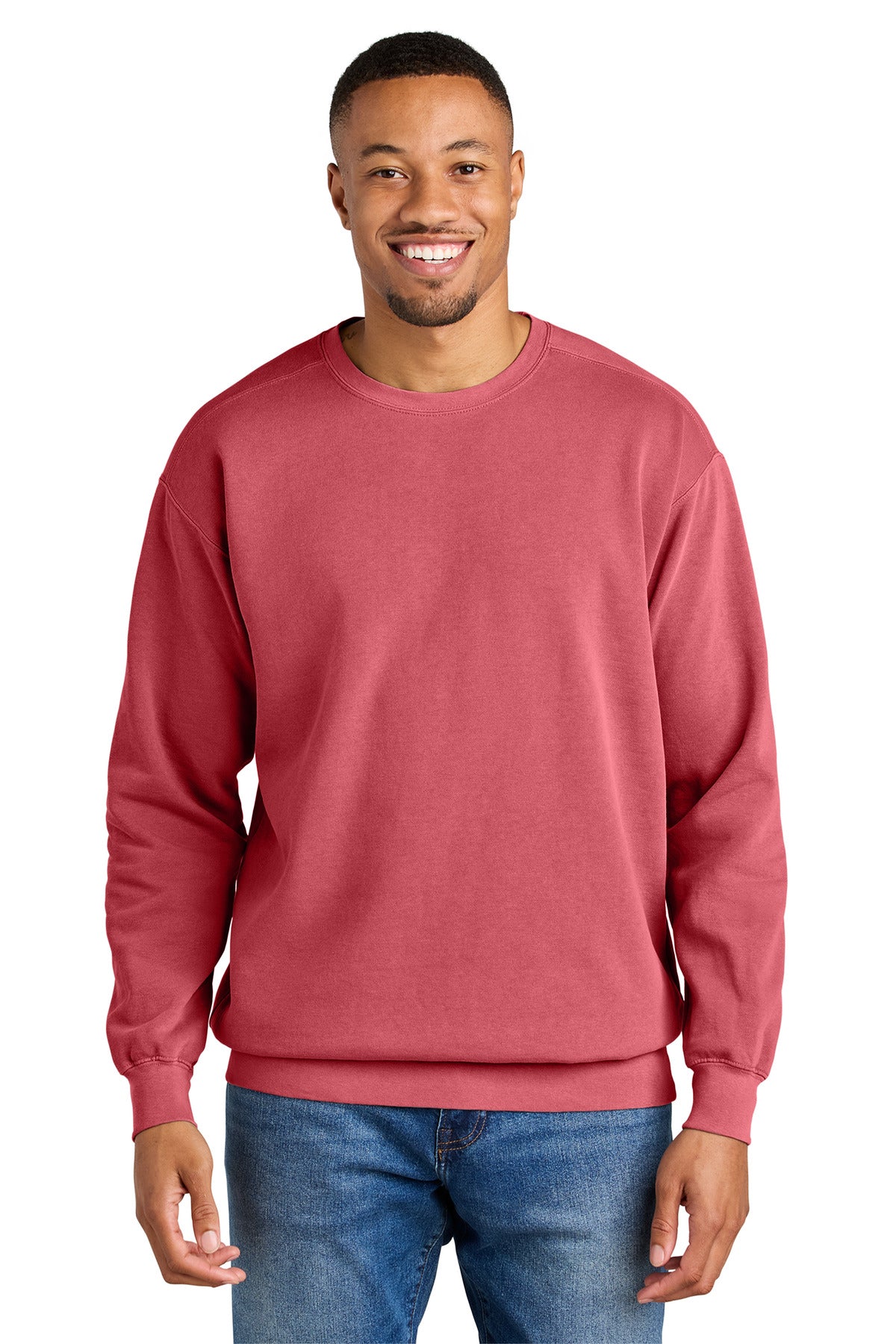 COMFORT COLORS Ring Spun Crewneck Sweatshirt. 1566 - EMBROIDERED
