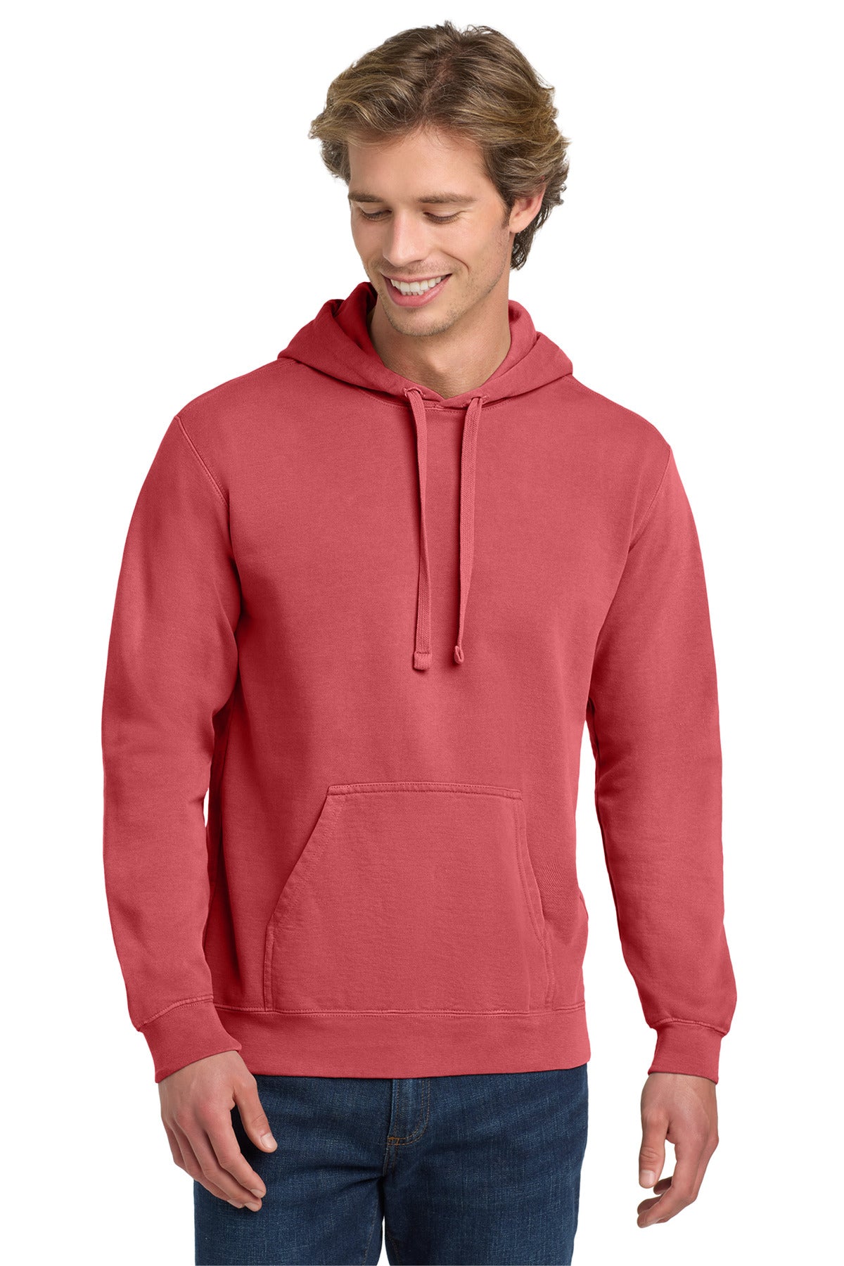 COMFORT COLORS Ring Spun Hooded Sweatshirt. 1567 - EMBROIDERED