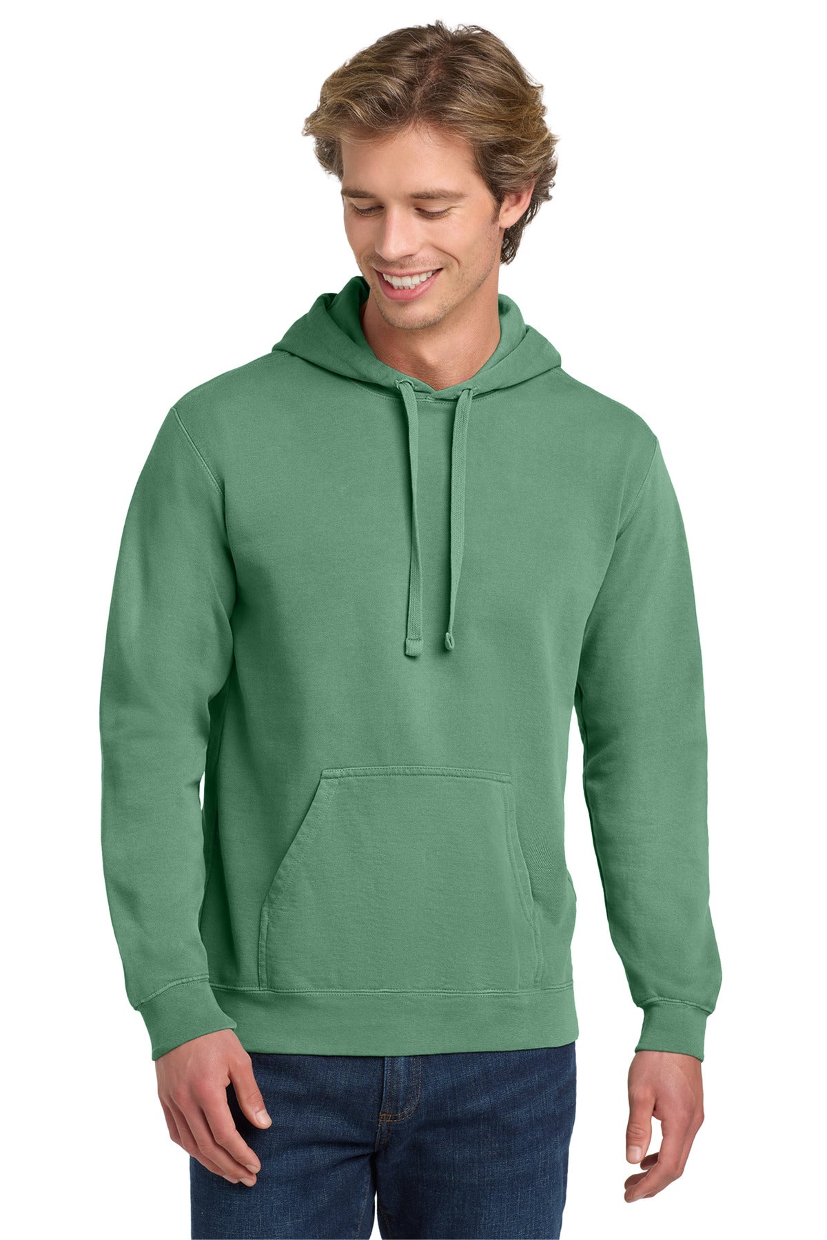 COMFORT COLORS Ring Spun Hooded Sweatshirt. 1567 - EMBROIDERED