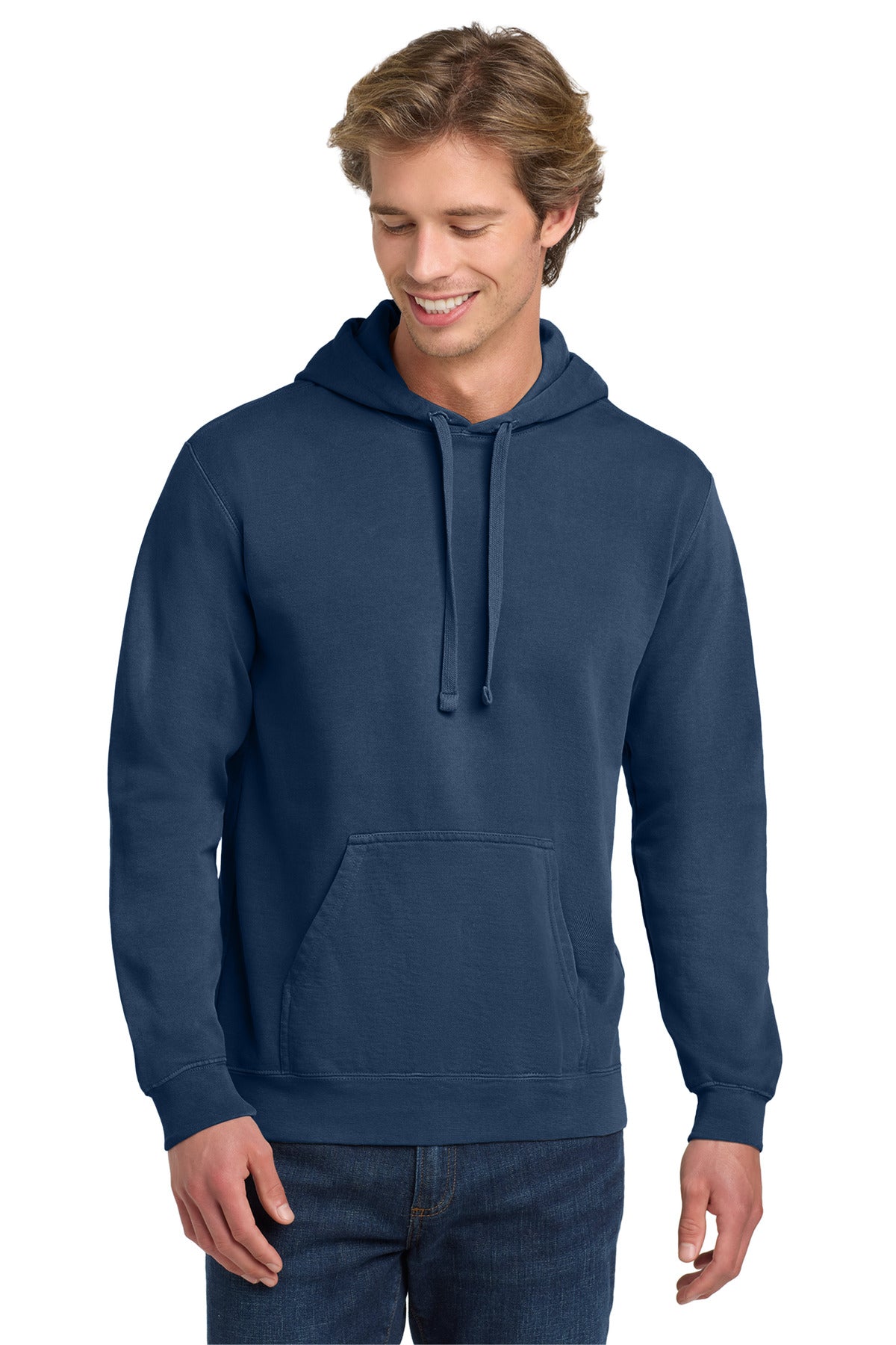COMFORT COLORS Ring Spun Hooded Sweatshirt. 1567 - EMBROIDERED