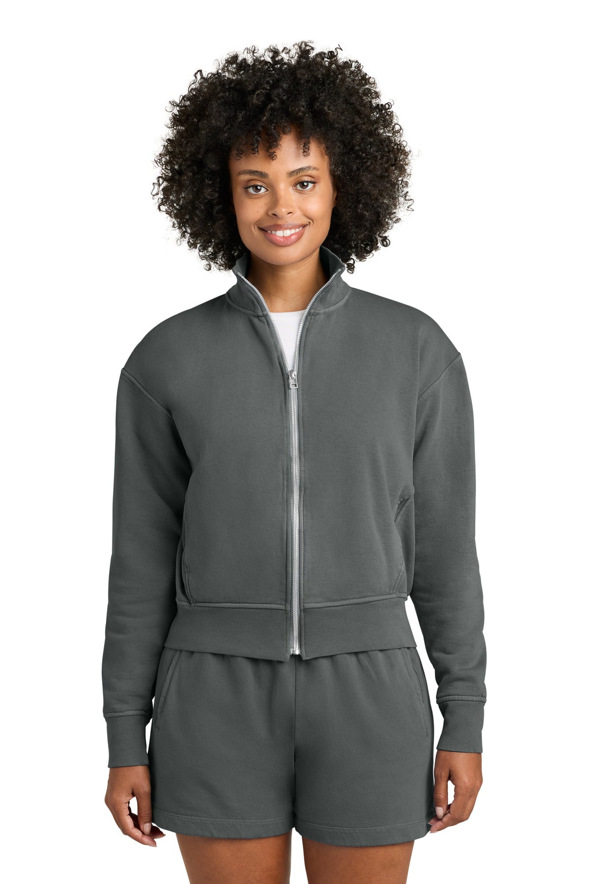 Comfort Colors Women's Full-Zip Jacket 1570L - EMBROIDERED