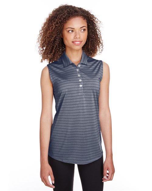 Puma Golf. Women's Rotation Stripe Sleeveless Polo. 597222