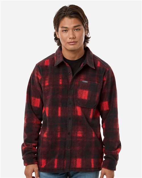 Columbia Men's Steens Mountain™ Printed Shirt Jacket II - 209769 - EMBROIDERED