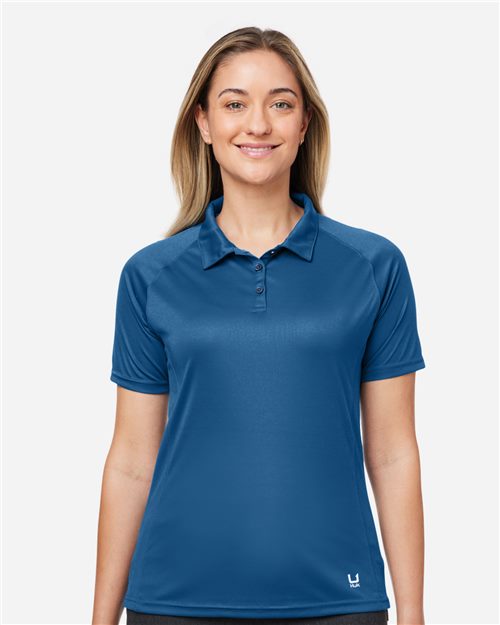 HUK Women's LoPro Solid Performance Polo - H612L03 - EMBROIDERED