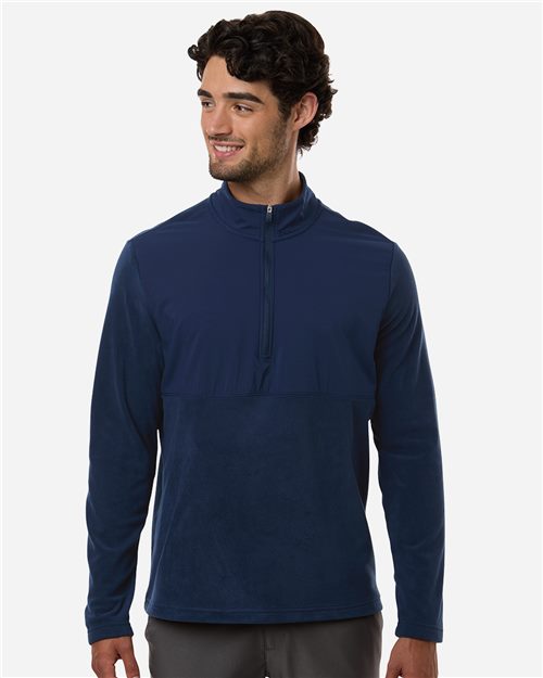 Adidas Men's Ultimate365 Cozy Quarter-Zip Pullover - A2020 - EMBROIDERED