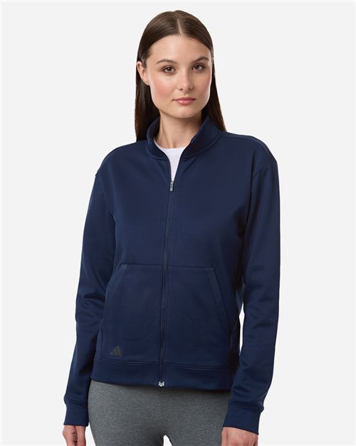 Adidas Women's Ultimate365 COLD. RDY Full-Zip Jacket - A1011 - EMBROIDERED